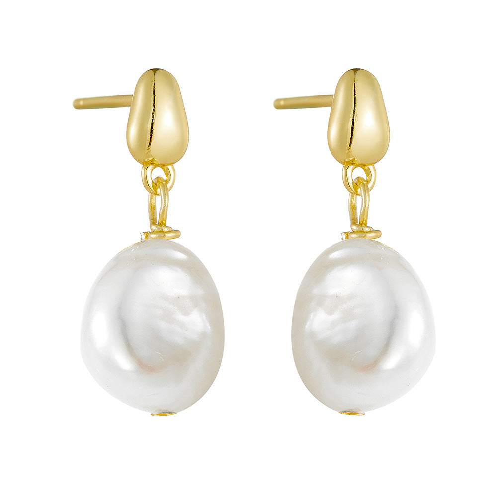 Pearl Stud Earrings