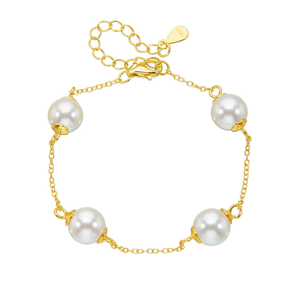 Pearl Station Bracelet