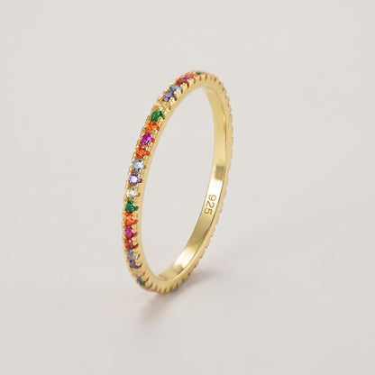 Pavé CZ Band Ring