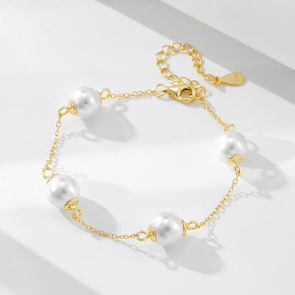 Pearl Station Bracelet