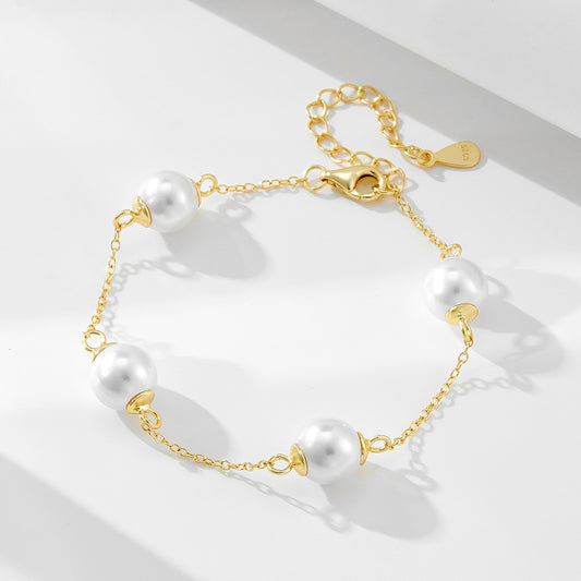 Pearl Station Bracelet