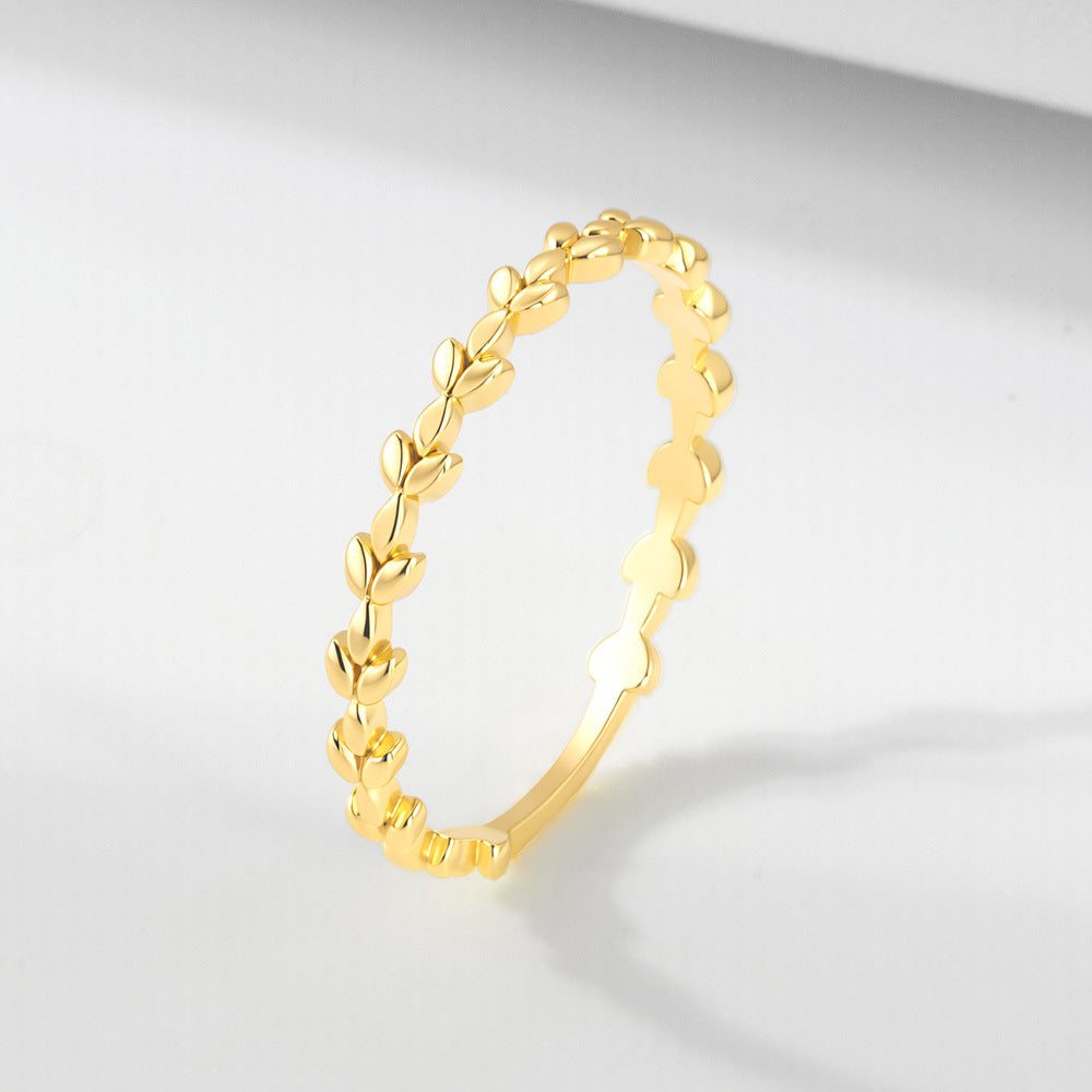 Leaf Band Ring