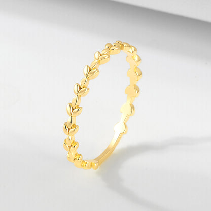 Leaf Band Ring