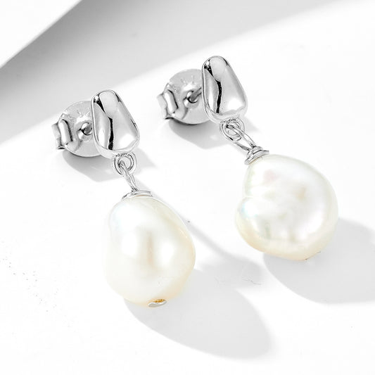 Pearl Stud Earrings