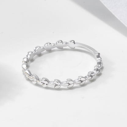 Leaf Band Ring