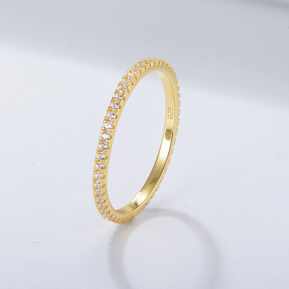 Pavé CZ Band Ring