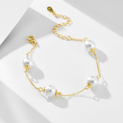 Pearl Station Bracelet