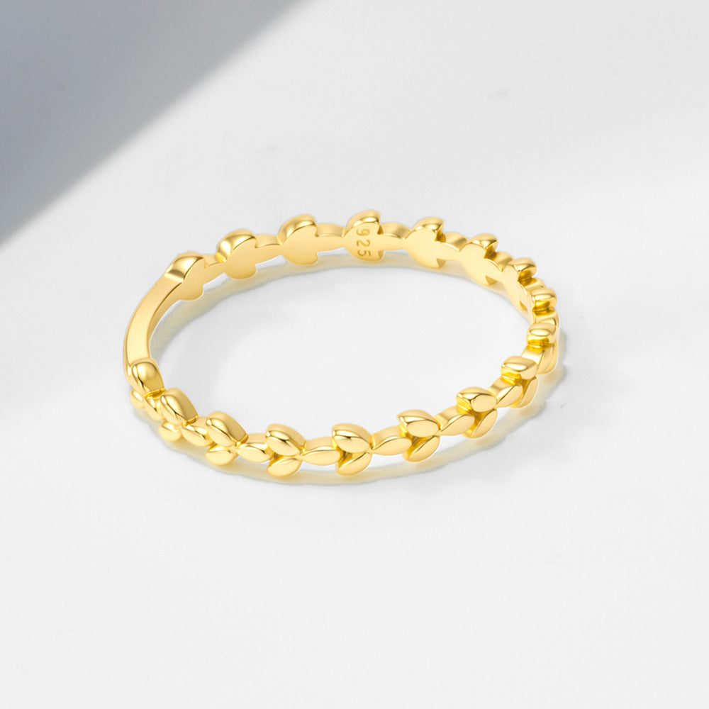 Leaf Band Ring
