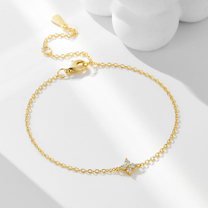 Four-Leaf Clover Bracelet