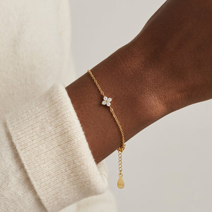 Four-Leaf Clover Bracelet