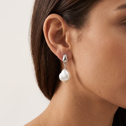 Pearl Stud Earrings