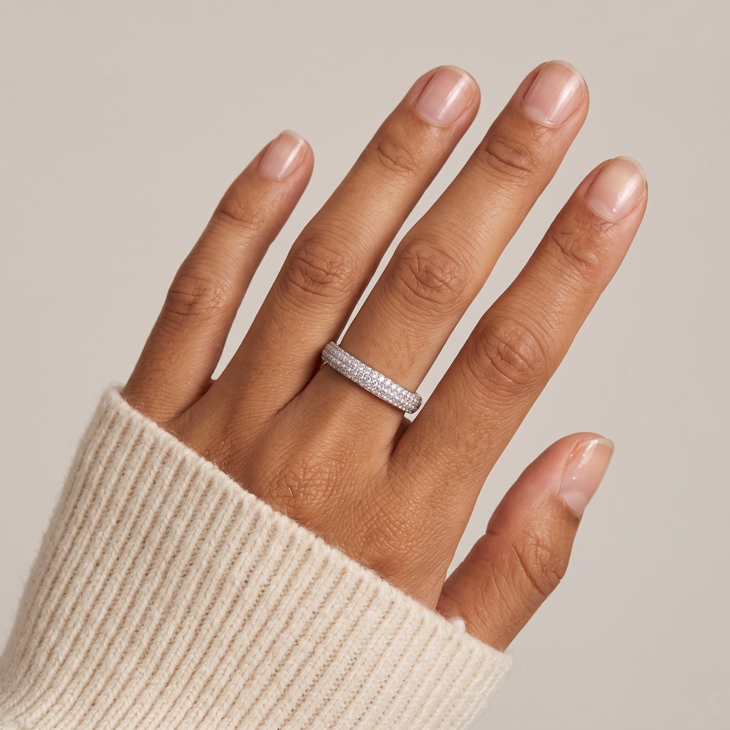 Full Pavé CZ Ring