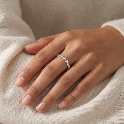 Leaf Band Ring