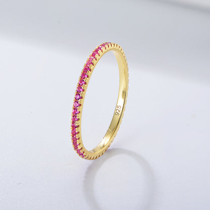 Pavé CZ Band Ring