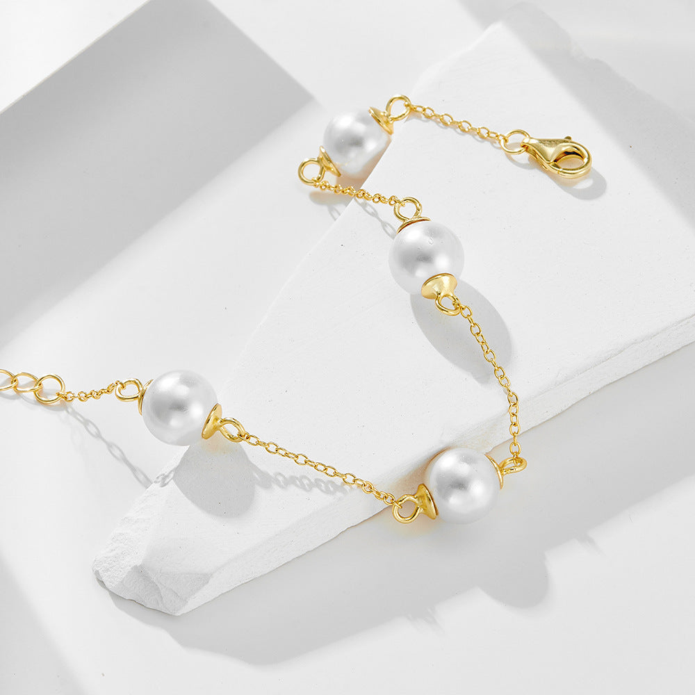 Pearl Station Bracelet