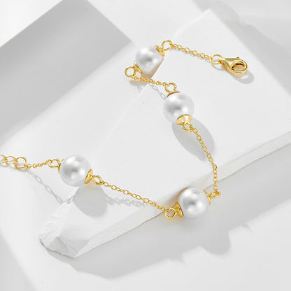 Pearl Station Bracelet