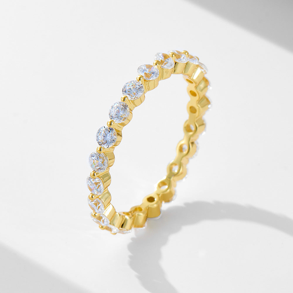 Oval Pavé Bangle