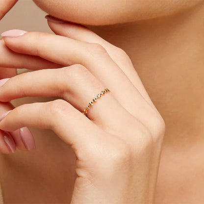 Leaf Band Ring