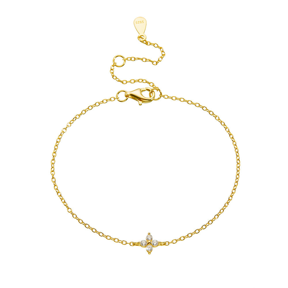 Four-Leaf Clover Bracelet