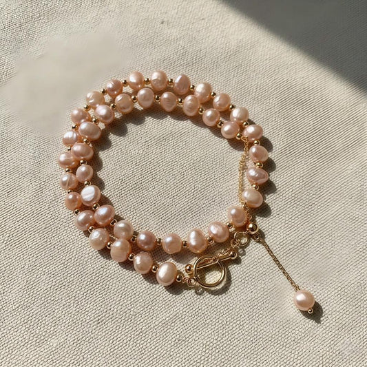 Toggle Drop Freshwater Pearl Necklace