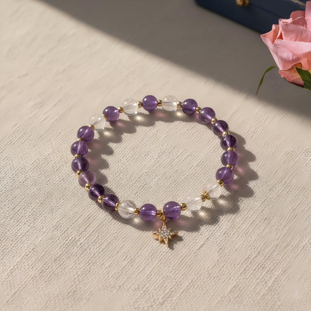 Star Light Amethyst Bracelet