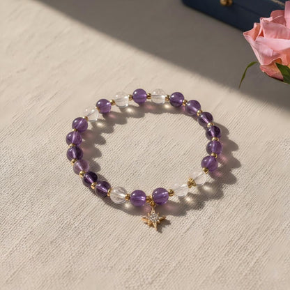 Star Light Amethyst Bracelet